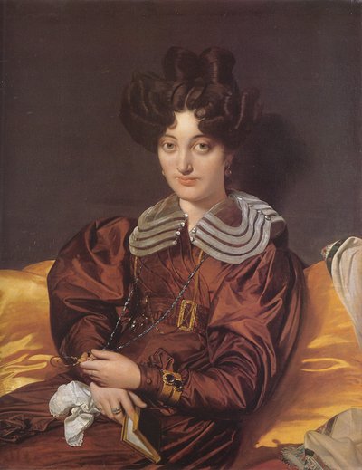 Madame Marie Marcotte by Jean Auguste Dominique Ingres